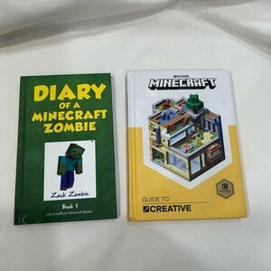 Minecraft Book Bundle Guide to creative writing and Diary of a Minecraft Zombie